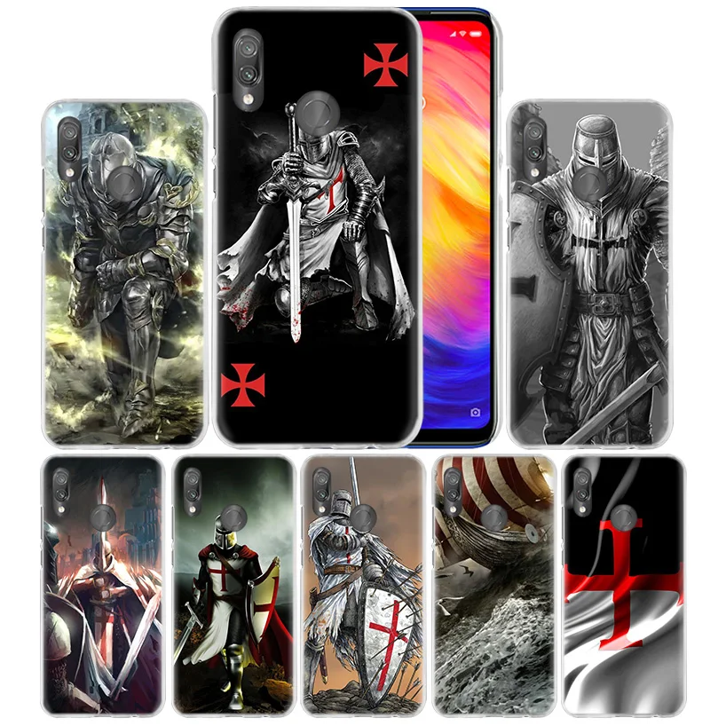 Чехол Templar Knight для Xiaomi Redmi Note 8 8T 7 9S 9 K30 Pro Zoom Mi 9T CC9 10 Lite 5G X2 F1 жесткий чехол