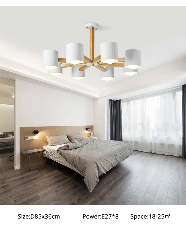 New Led Chandelier For Living Room Bedroom restaurant Home Modern Simplicity Atmosphere Indoor Lighting decoration Ceiling Lamp white chandelier