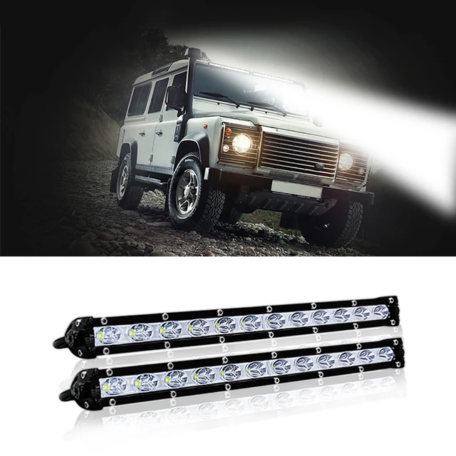 1 pc offroad accessories led work light bar 4x4 LED bulbs for cars  spotlight 12 volt car led lights trailer tractors atv light - AliExpress