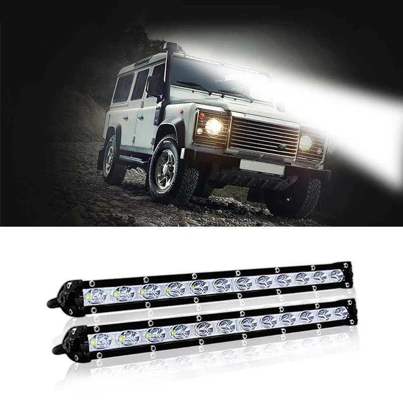 1 шт. offroad аксессуары светодиодный рабочий светильник бар 4x4 лампы для автомобилей