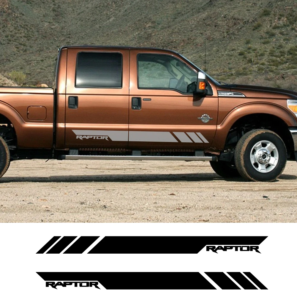 2 шт. наклейки на дверь автомобиля Ford Raptor F150 F250 F350 F450 F550 F650 F750|Наклейки автомобиль| |