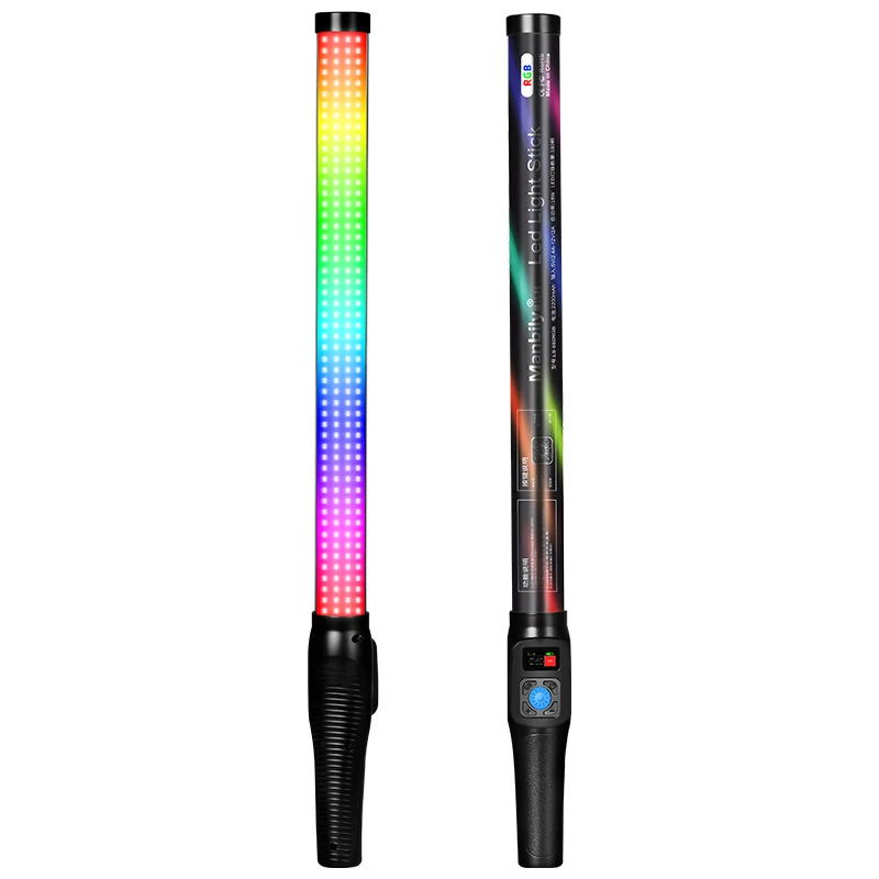 Manbily LS-650 RGB led Handheld lce stick Video