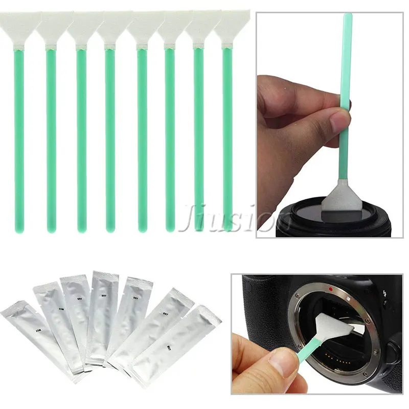 8 шт. полный каркас сухой и влажной 2 в 1 CCD CMOS сенсор чистящие тампоны камера чистящий костюм для Canon DSLR Объектив камеры очиститель экрана инструмент