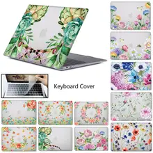 Чехол для ноутбука macbook Touch ID Air 13 A1932 Air Pro retina 11 12 13 13,3 15 touch bar A2159 A1706 A1707+ крышка клавиатуры