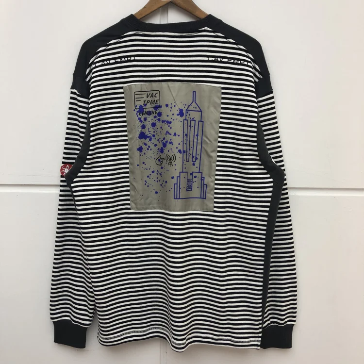 CAV EMPT C.E CE футболки для мужчин и женщин с вышивкой, лучшее качество, длинный рукав, Свободный Топ, футболки, футболка