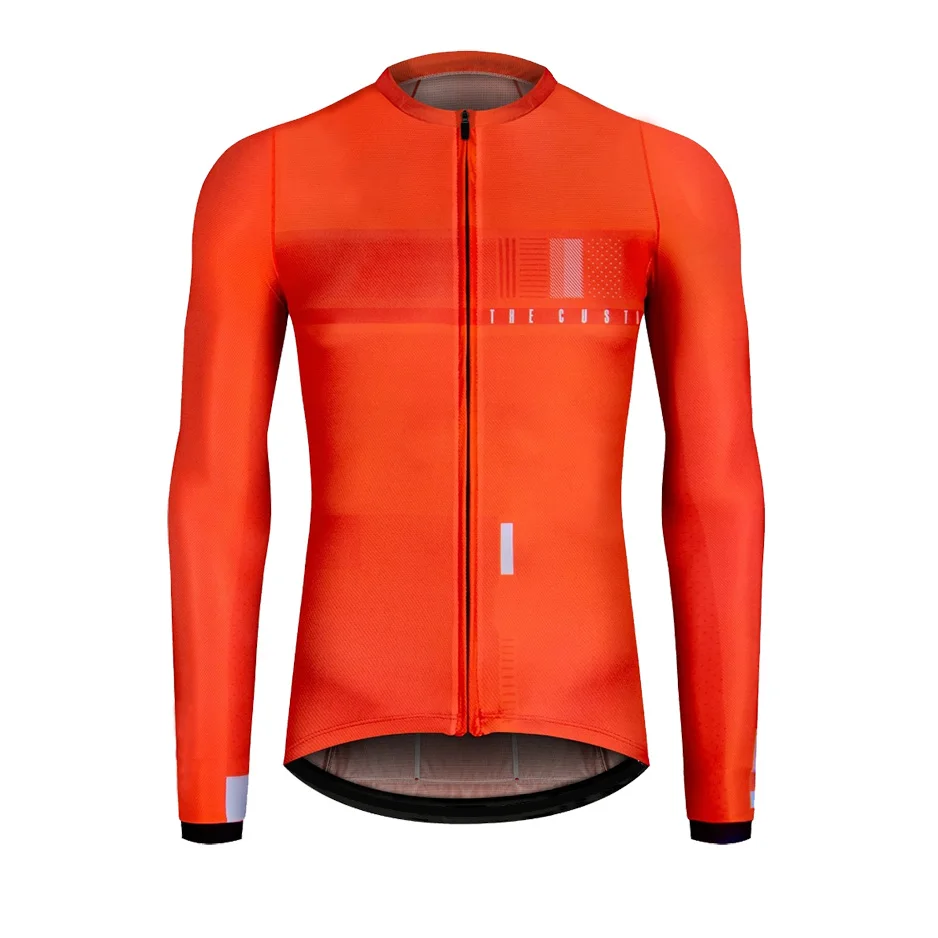 2019 best long sleeve pro team areo cycling jersey aero race fit cut with lightweight fabric UV protection men and women 2