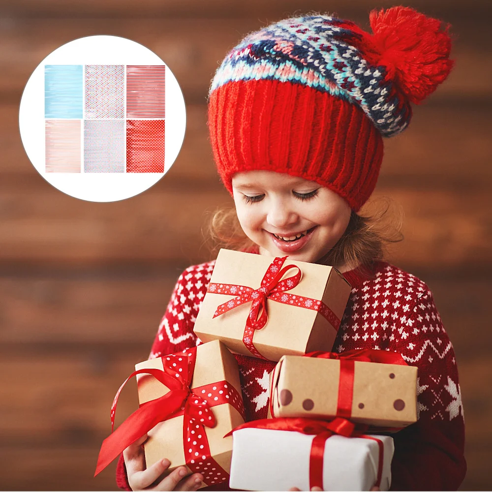 

6pcs Exquisite Beautiful Creative Interesting Gift Wrapper for Home Inside