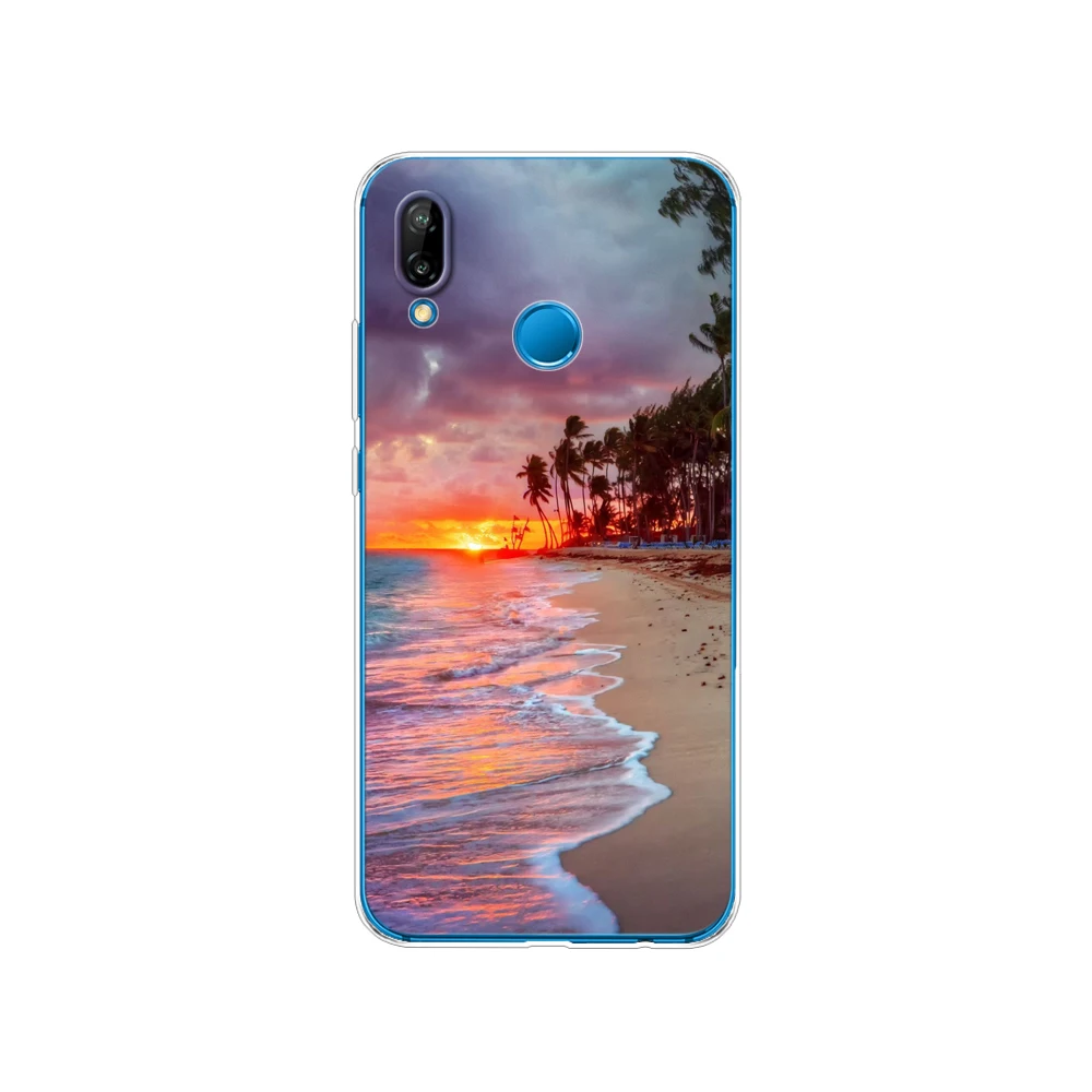 Чехол для 5 84 &quotHuawei P20 Lite Huawei Pro силиконовый мягкий телефон HUAWEI P 20 Coque задняя крышка