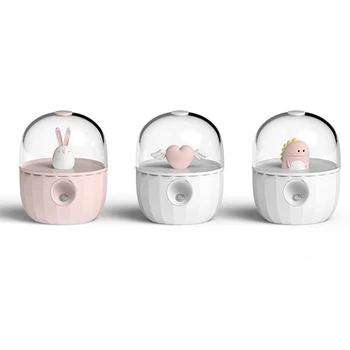 

Mini Humidifier Small Home Appliance Ultrasonic USB Aroma Diffuser Quite Office Bedroom Aromatherapy Humidificador Air Diffuser