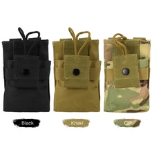 Открытый Спорт Охота Военная Тактическая страйкбол Пейнтбол Molle Радио Talkie бутылка воды столовая сумка
