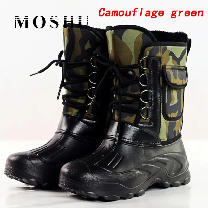 

Winter Military Boots Men Army Shoes Male Combat Ankle Boots Snow Warm Fur Waterproof Desert Tactical Shoes Botas Hombre 2019