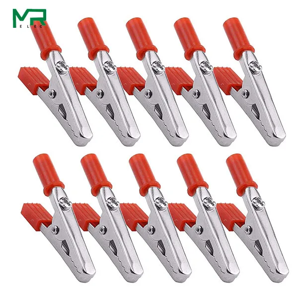 Изолированный зажим типа крокодил пластиковая ручка кабель испытанный для