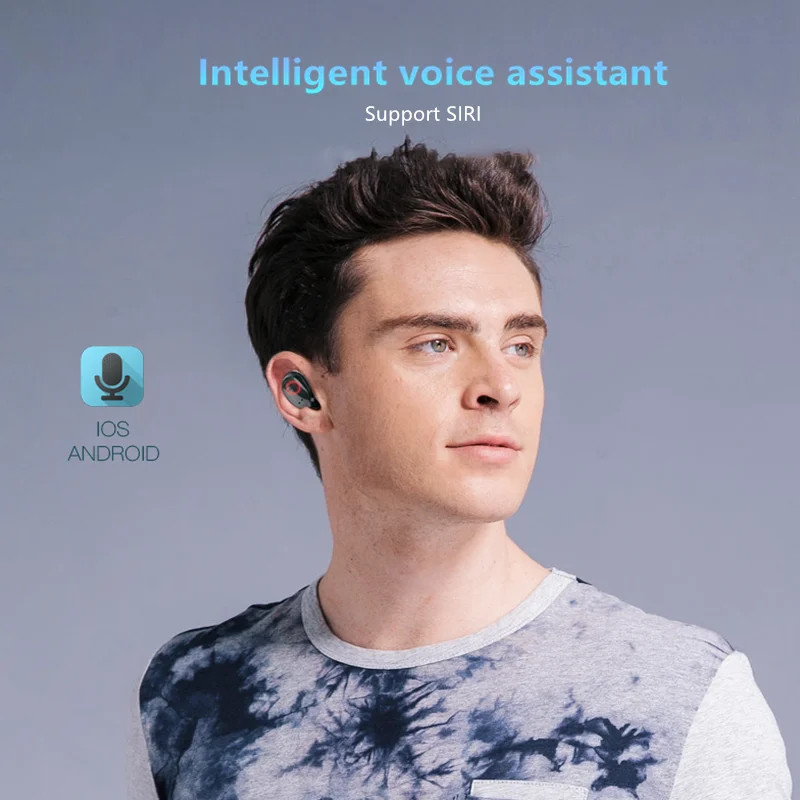 HAAYOT беспроводные Bluetooth наушники HD стерео в ухо телефон Hands free с шумоподавлением TWS
