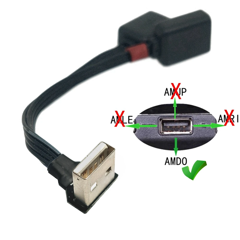USB 2.0 A 1 macho para 2