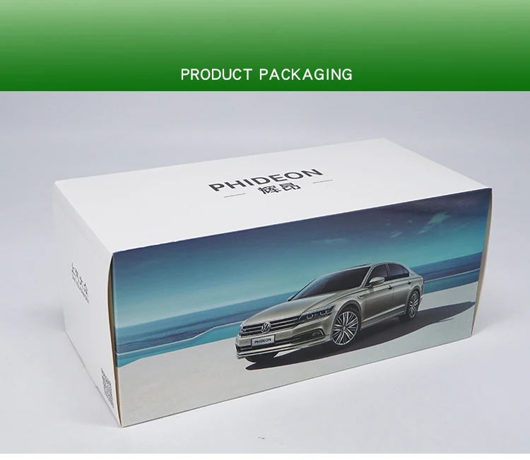 1:18 VW fhideon литая под давлением Модель автомобиля игрушки Металлическая Модель автомобиля оригинальная коробка