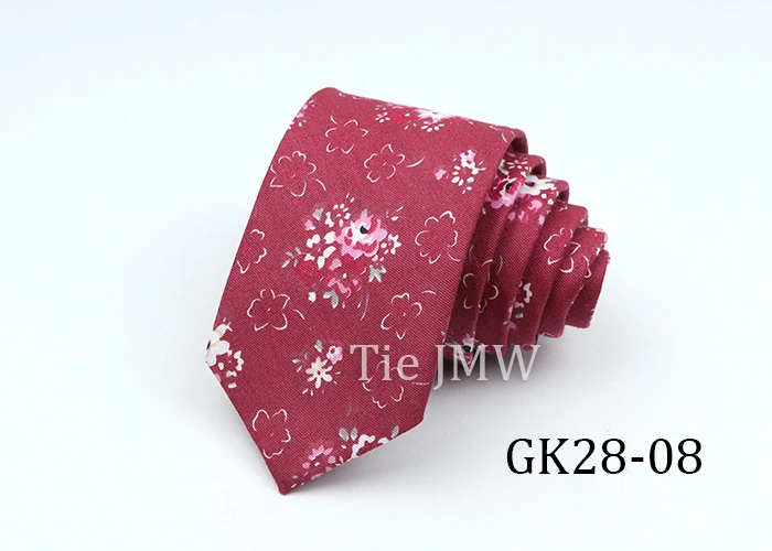 Neue herren Blumen Krawatten Beiläufige Baumwolle Schlank Krawatte Dünne Hochzeit Party Anzug Kragen Blume Krawatten Gravata Zubehör Geschenk – Detail 14