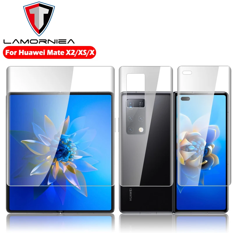 Защитная пленка для Huawei Mate X2 XS X Гидрогелевая с полным покрытием мягкая не