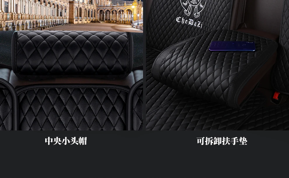 Full Coverage Eco-leather auto seats covers PU Leather Car Seat Covers for Jeep renegade cherokee jeep2009 compass wrangler gran
