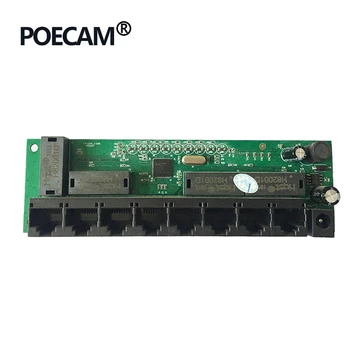 Best 8port ethernet switch Hub price beautiful fast switches factory direct sell mini  8 rj45 UTP network module capacity 1.6G 1