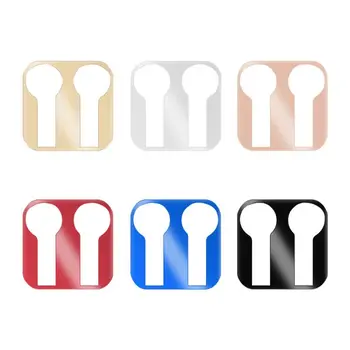 

Metal Dust Guard Sticker for Xiaomi Air2 SE Skin Protective Sticker for TWS AirDots Pro 2SE SBC/AAC Mi Earphone Charging Box