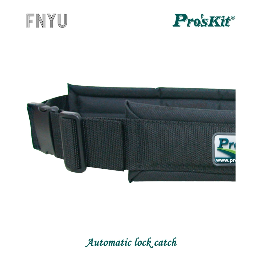 Pro'skit ST-5502 tool belt S type portable thick belt bag using belt 7cm Wide multifunctional electrician tool bag belt