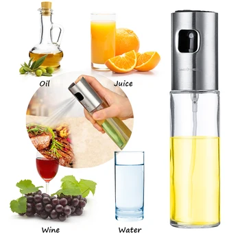 

Spray Bottle Oil Sprayer Oiler Pot BBQ Barbecue Cooking Tool Can Pot Cookware Kitchen Tool ABS Olive Pump