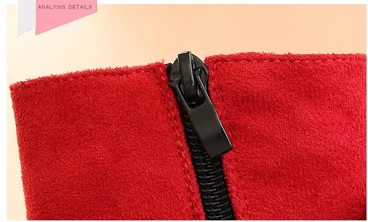 Модные детские ботинки; теплые зимние ботинки; Botas; Ботинки martin на высоком каблуке с пряжкой для девочек; сезон весна-осень; детские ботинки из флока