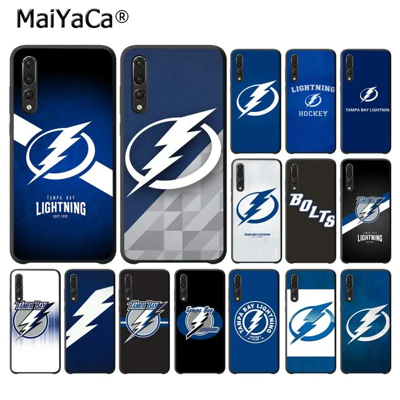 

MaiYaCa Tampa Bay Lightning Silicone TPU Soft Phone Case for Huawei P10 plus 20 pro P20 lite mate9 10 lite honor 10 view10 Cover