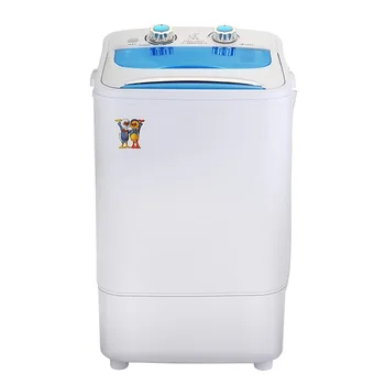 

Duckling brand baby semi-automatic single cylinder mini washing machine blue light elution one large capacity
