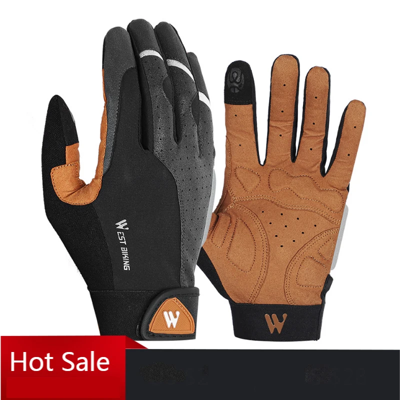 Sports Cycling Summer Gloves Touch Screen Men's and Women's General Non-slip Shockproof Breathable Bike Accessories Bicycle | Спорт и