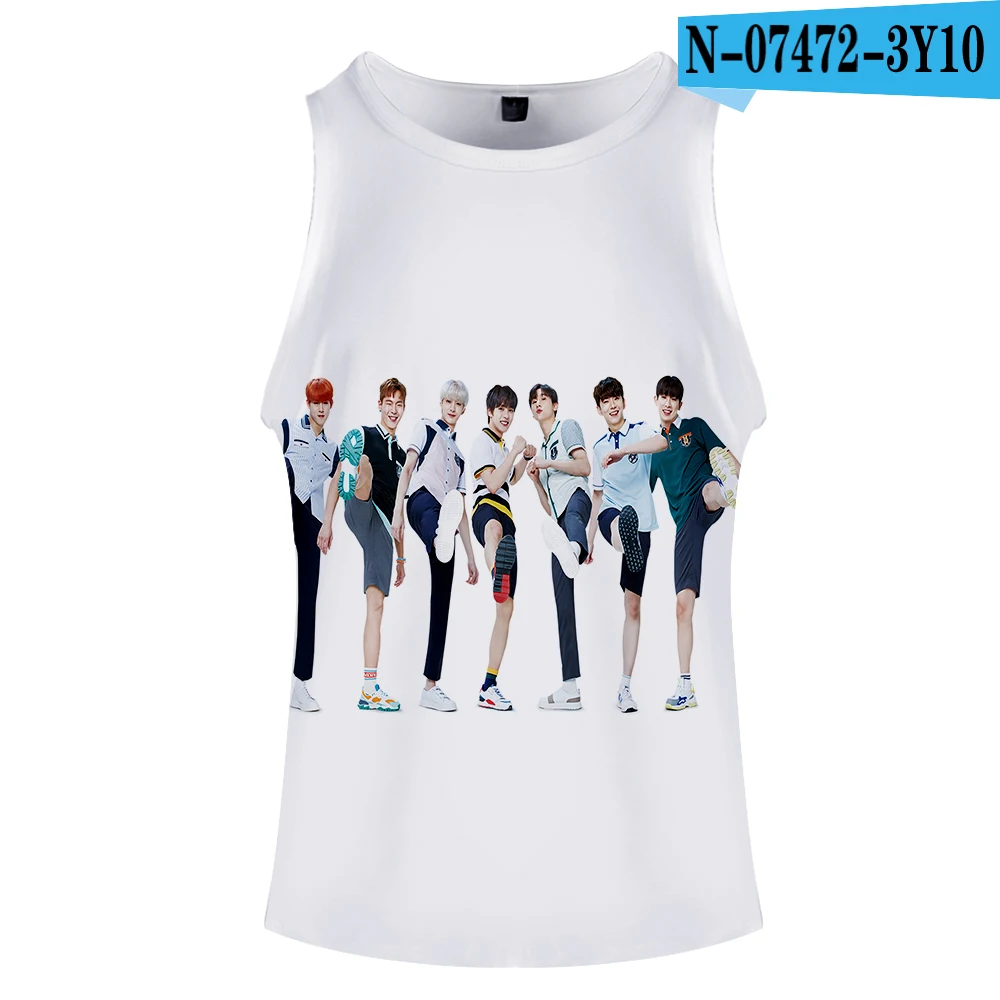 MONSTA X harajuku, Спортивная майка без рукавов для тренировок, майка, Мужская одежда для фитнеса или бодибилдинга, мужской спортивный жилет, мужские майки - Цвет: 3Y10-1