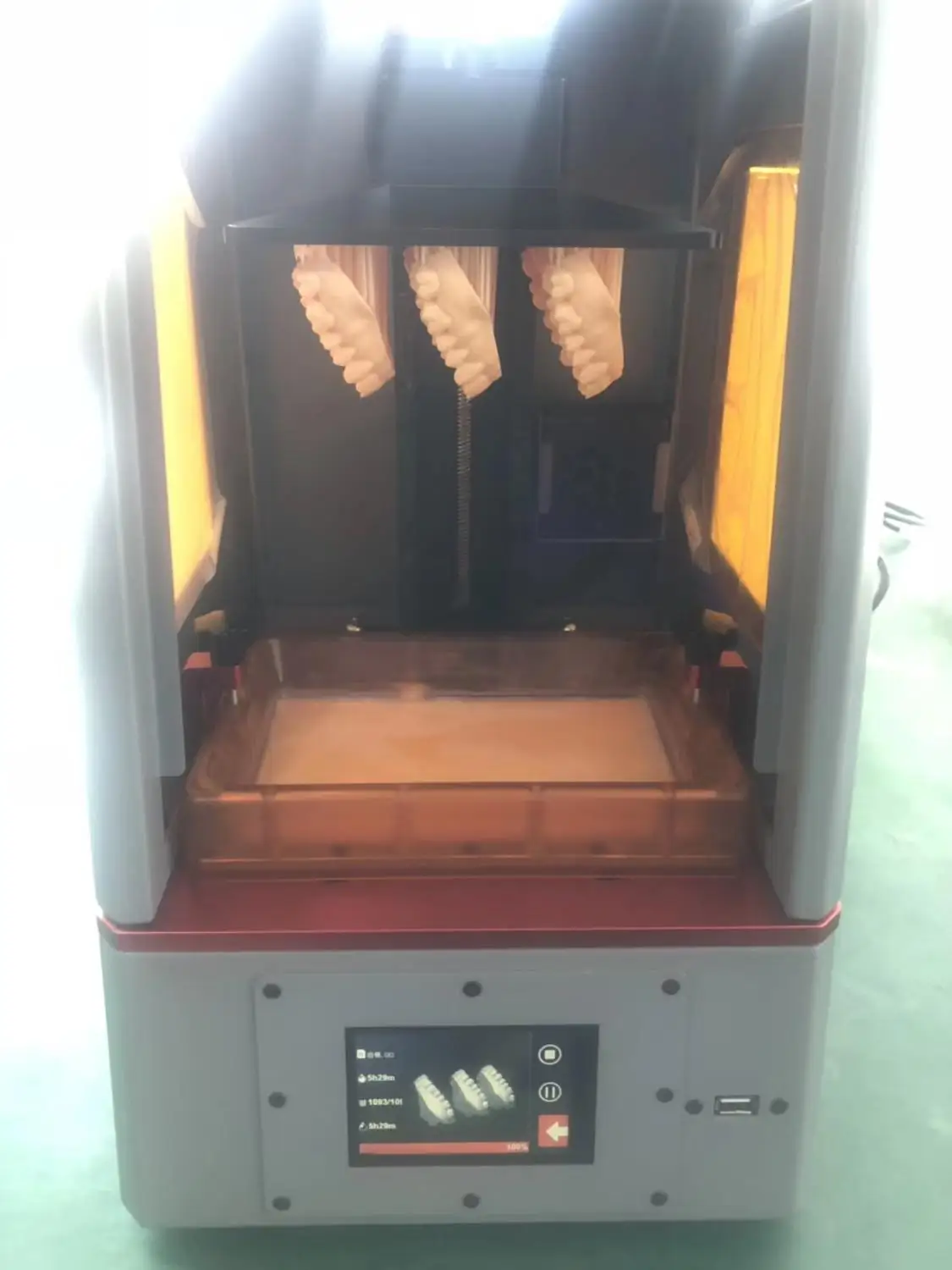 Новинка WANHAO GR1 GADOSO REVOLUTION 1 высокоуровневый стоматологический DLP lcd точный светильник 3d принтер с 250 мл смолы