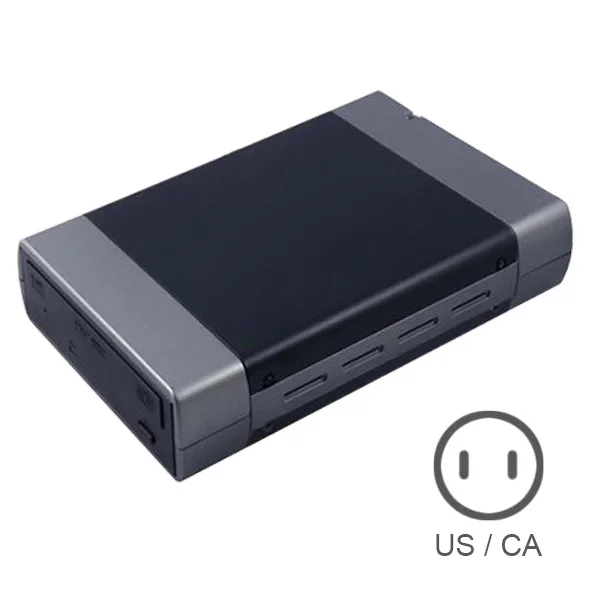 US Plug Внешний корпус HHD DVD приводы оптический привод коробка аксессуары для ПК компьютер Многофункциональный DJA99 - Цвет: US Plug