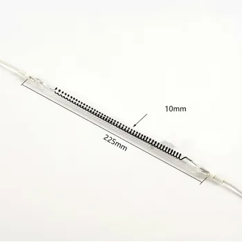 

one pcs 400w infrared heating tube electric heating tube carbon fiber tube 225mm for carbon infrared heating lamp