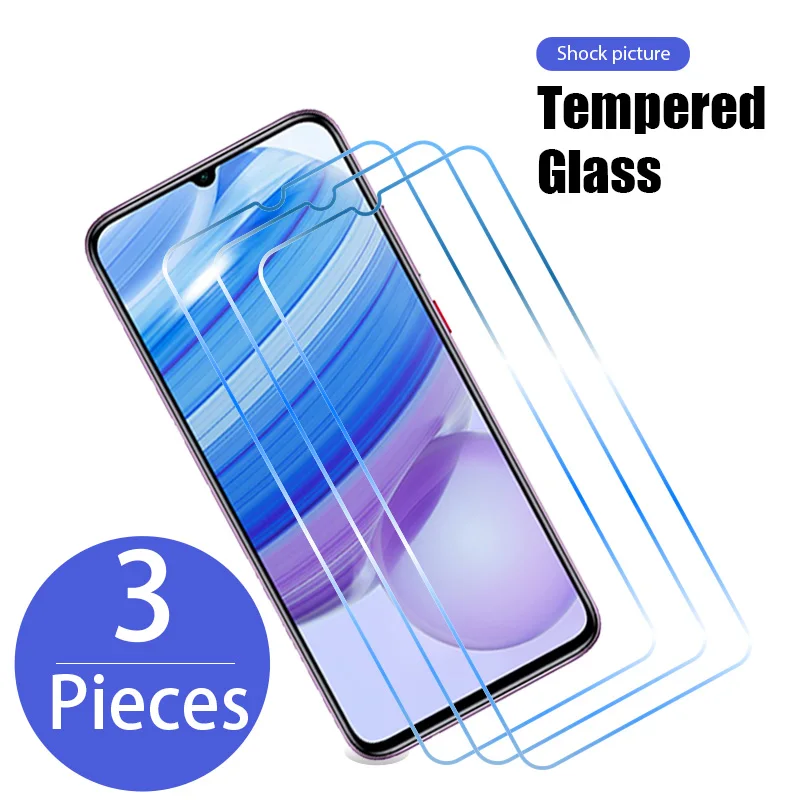 3PCS Tempered Glass for Xiaomi Redmi Note 10 9 8 7 Pro 9...
