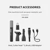 Kemei Portable Nose Ear Hair Trimmer Micro USB Charging 3-in-1 Eyebrow Beard Trimmer for Men and Women Pain-Free Lightweight 6