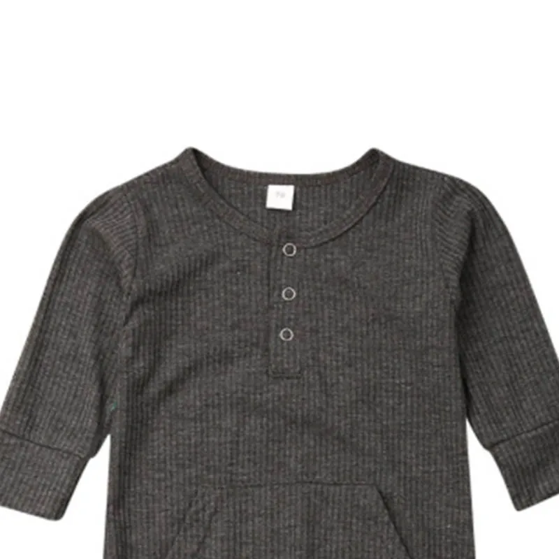 Cotton Newborn Baby Clothes Infant Robes Long Sleeve Solid Pajamas Baby Boys Girls Sleepwear Blanket Sleepers