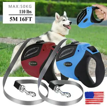

5M Practical Pet Dog Leash Automatic Retractable Lead Leash Pet Dogs Cats Lead Extending Traction Rope Pet Accessories