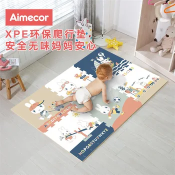 

Baby stitching crawling mat PE thickening foldable baby home non-toxic living room mat