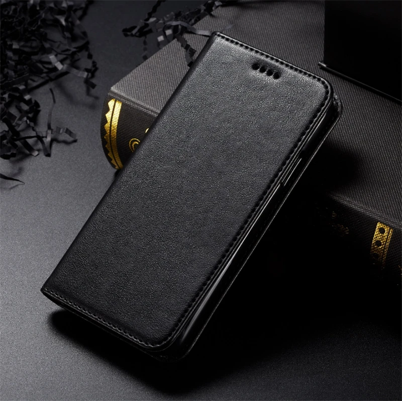 Ретро кожаный телефон чехол для iPhone 6 6s 7 8 Plus X XS Max XR Магнитный кошелек Coque чехол для samsung Galaxy S9 S10 S10E Plus