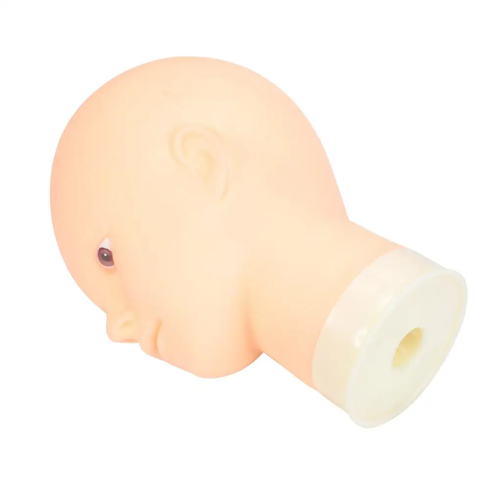 20 &quotПВХ лысый манекен голова для изготовления парика дисплей косметологический