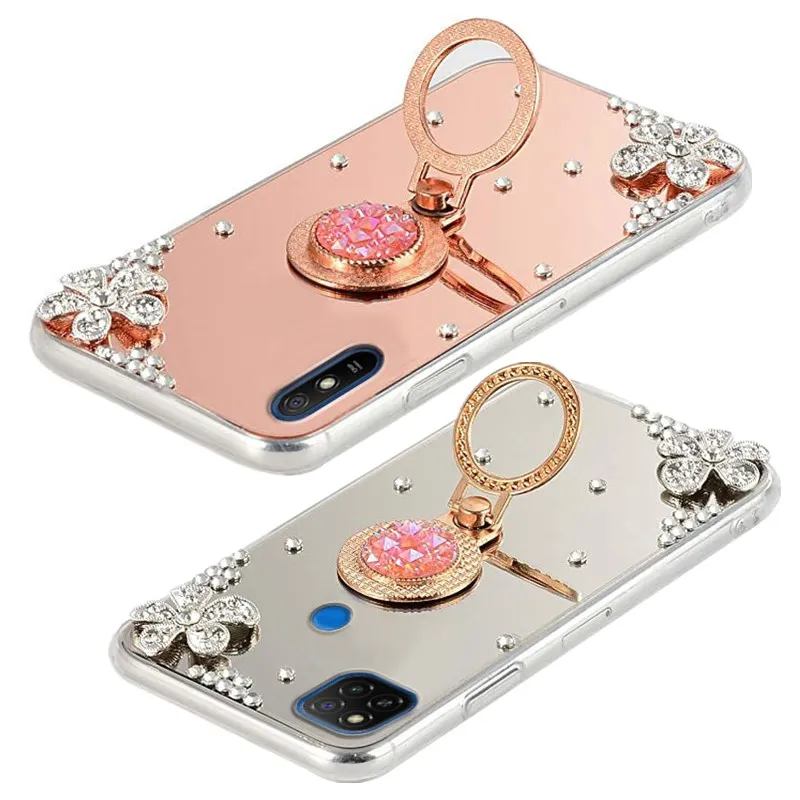 Чехол для Xiaomi Mi 10 10T 9T Pro Redmi 9AT 9A 9C 9 6A 7A 8A Note 10S 8 8T 9S 7 6 5 блестящий чехол из ТПУ с