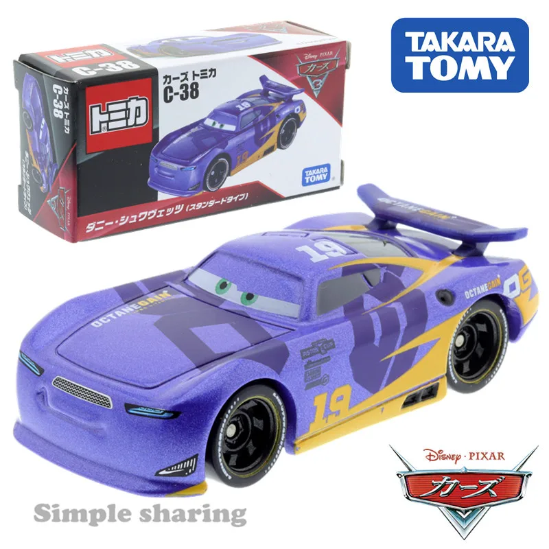 タカラトミーtomicaディズニーピクサー車3 C 38ダニーswervez標準タイプの子供おもちゃモーター車ダイキャストメタルモデル Aliexpress おもちゃ ホビー