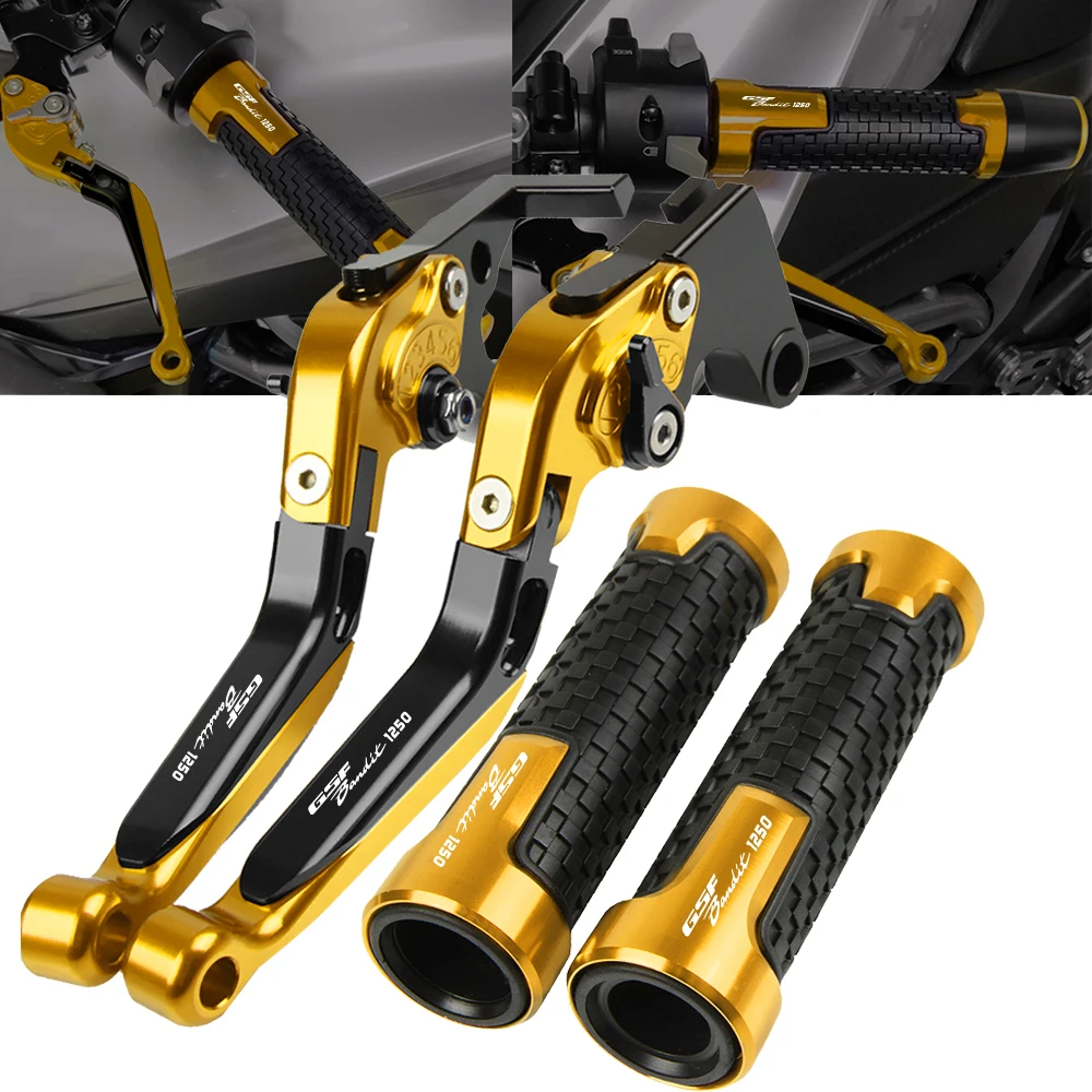 

For Suzuki GSF1250BANDIT GSF1250 BANDIT 2007-2015 2014 2013 Motorcycle Brake Clutch Levers Handlebar Knobs Handle Grips GSF 1200