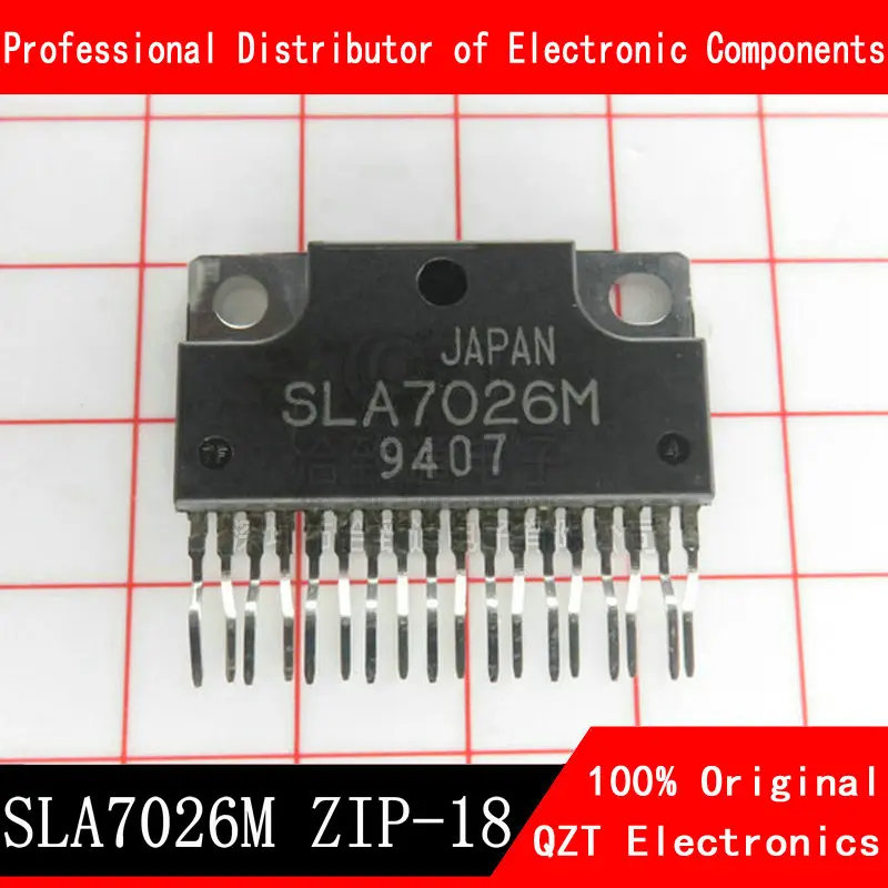 5pcs/lot SLA7026M SLA7026 ZIP-18 Original In Stock 20pcs lot original pesd5v0s1ba e6 sod 323 in stock