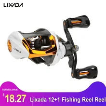 Lixada 12+ 1 Рыболовная катушка высокоскоростная Рыболовная катушка с шариковыми подшипниками катушка для ловли карпа Рыболовная катушка для ловли нахлыстом левая/правая ручка