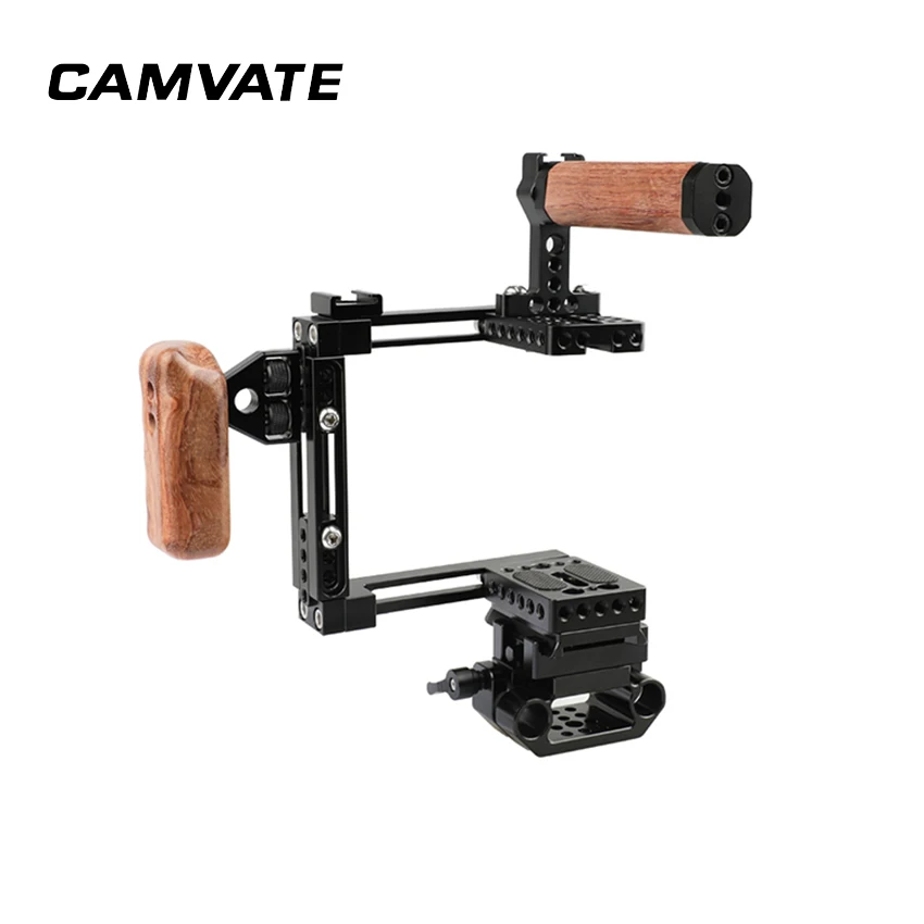 CAMVATE регулируемый комплект половинной клетки с быстроразъемной пластиной Manfrotto 15
