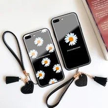 

Chao bai Xiao Zou Chrysanthemum glass mobile phone case for xiaomi redmi k40 pro