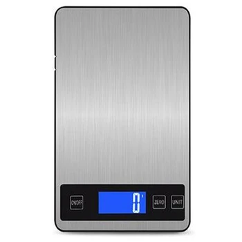 

HOT SALE Digital Kitchen Scale Rechargeable 10Kg / 1Gkg Charging Press Button Waterproof Cooking Scale