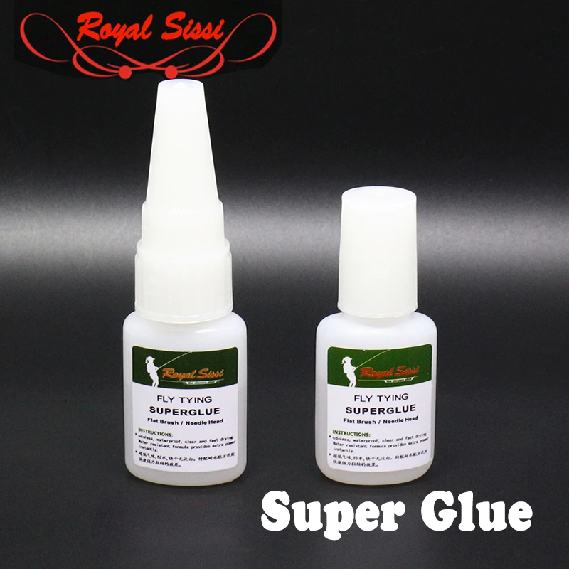 Royal Sissi フライフィッシングドレッシングツール 2ボトル スーパーグルークレイジーグルー7g ボトルブラシオン 簡単なアプリケーション インスタント接着剤 Fishing Lures Aliexpress